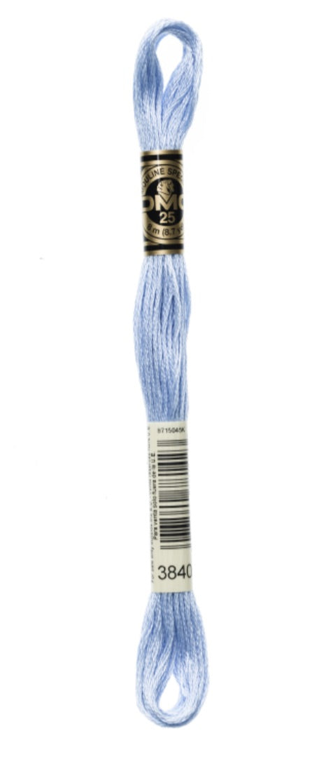 DMC-Six Strand Embroidery Floss-3840-8m/8.7y #3840