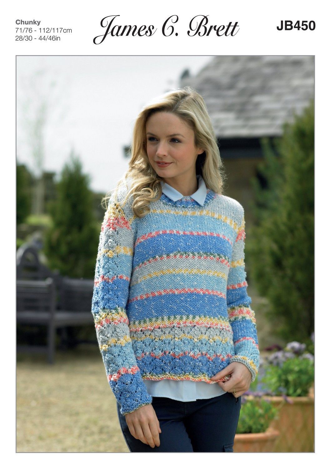 James C Brett - Knit Sweater Pattern Leaflets