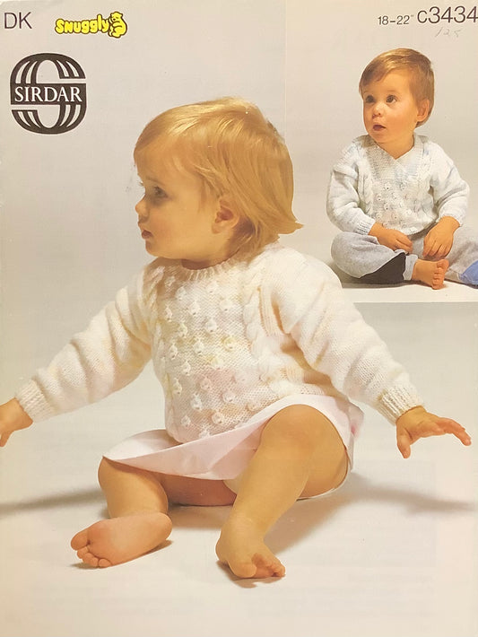 Sirdar-Sweaters-Knit Pattern #C3434