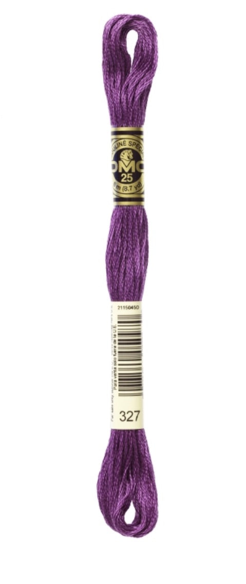 DMC-Six Strand Embroidery Floss-327-8m/8.7y #327