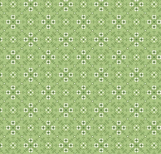 Riley Blake Designs-Bee Plaids-Granny Apple