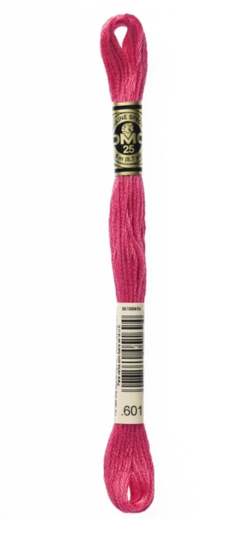 DMC-Six Strand Embroidery Floss-601-8m/8.7y #601