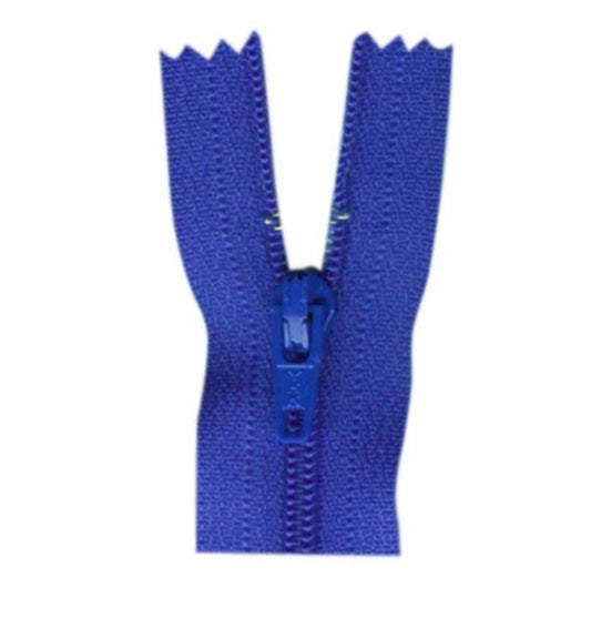Costumakers-Closed End General Purpose Light Weight-Victoria Blue-Zipper (45cm)