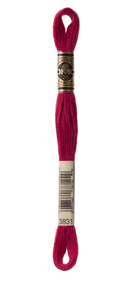 DMC-Six Strand Embroidery Floss-3831-8m/8.7y #3831