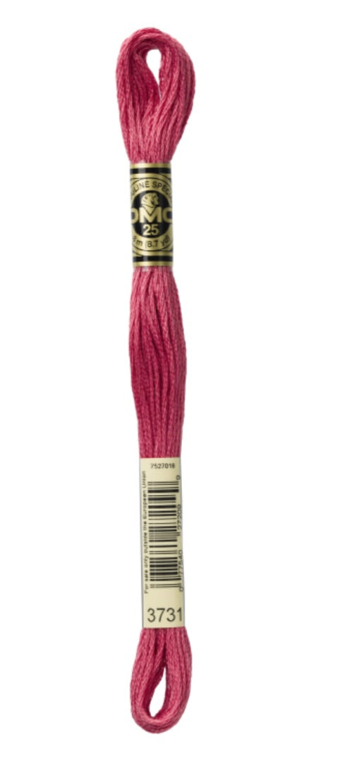 DMC-Six Strand Embroidery Floss-3731-8m/8.7y #3731