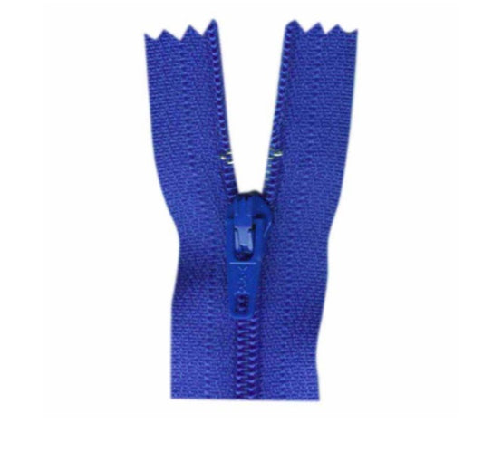 Costumakers-Closed End General Purpose Light Weight-Victoria Blue-Zipper (55cm) #00-55-918