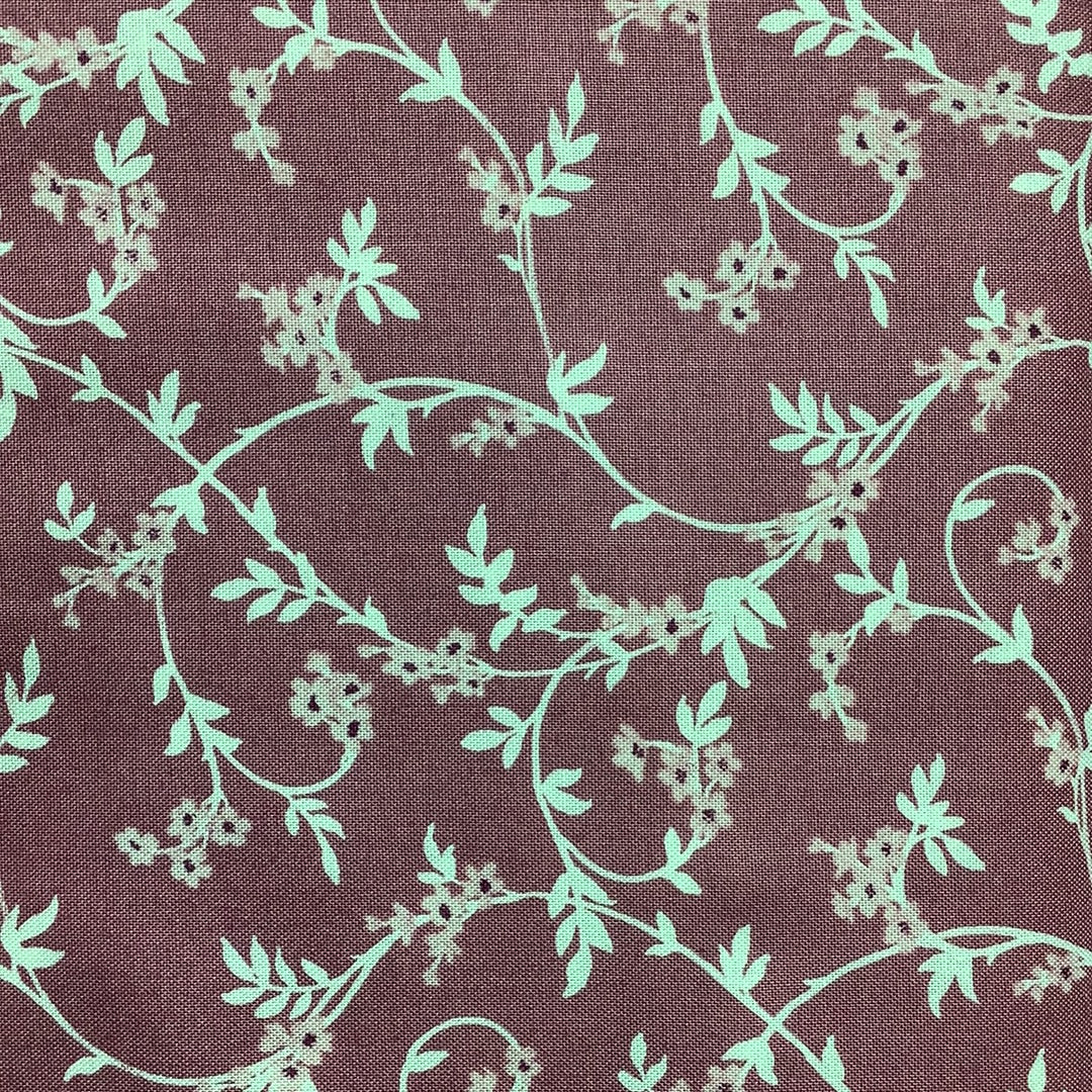 Camelot Fabrics-Wisteria-Swirly Blossom