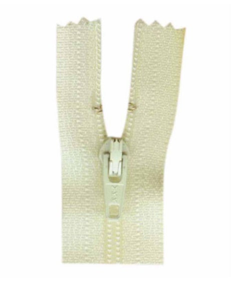 Costumakers-Closed End General Purpose Light Weight-Ivory-Zipper (35cm)