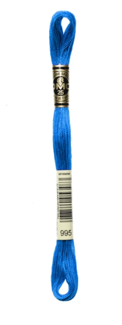 DMC-Six Strand Embroidery Floss-995-8m/8.7y #995