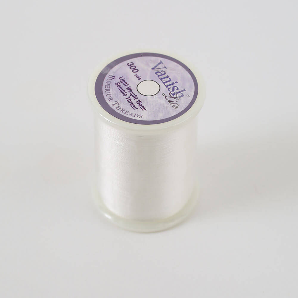 Superior Threads-Vanish Lite-Light Weight Water Soluble Thread-300 yds #V-LITE