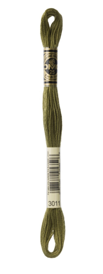 DMC-Six Strand Embroidery Floss-3011-8m/8.7y #3011