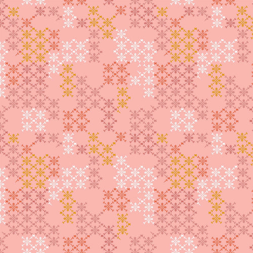 Figo Fabrics-Hampton Court-Trellis-Rose