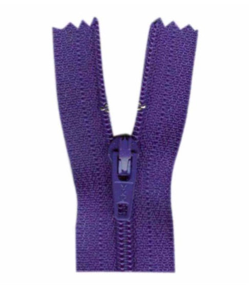 Costumakers-Closed End General Purpose Light Weight-Violet-Zipper (20cm)