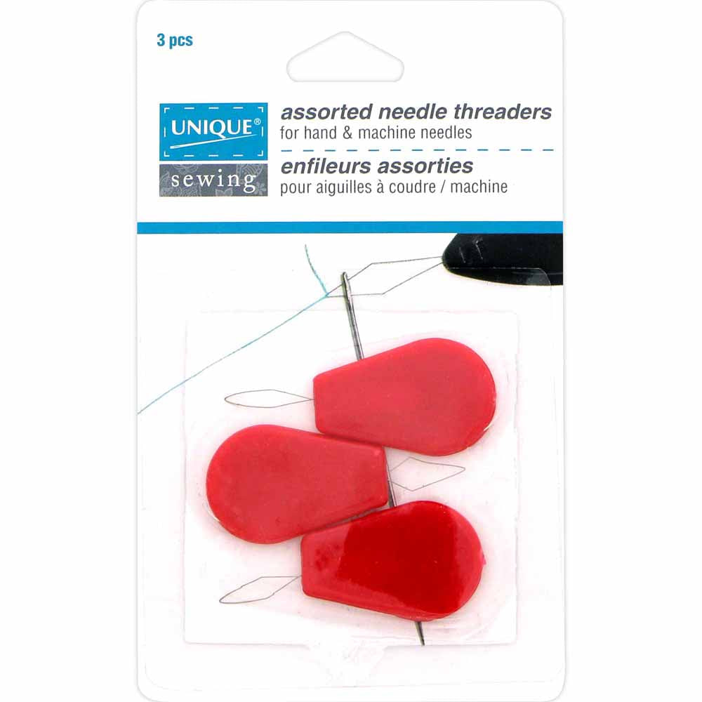 Unique Sewing-Assorted Needle Threaders (3 pieces)