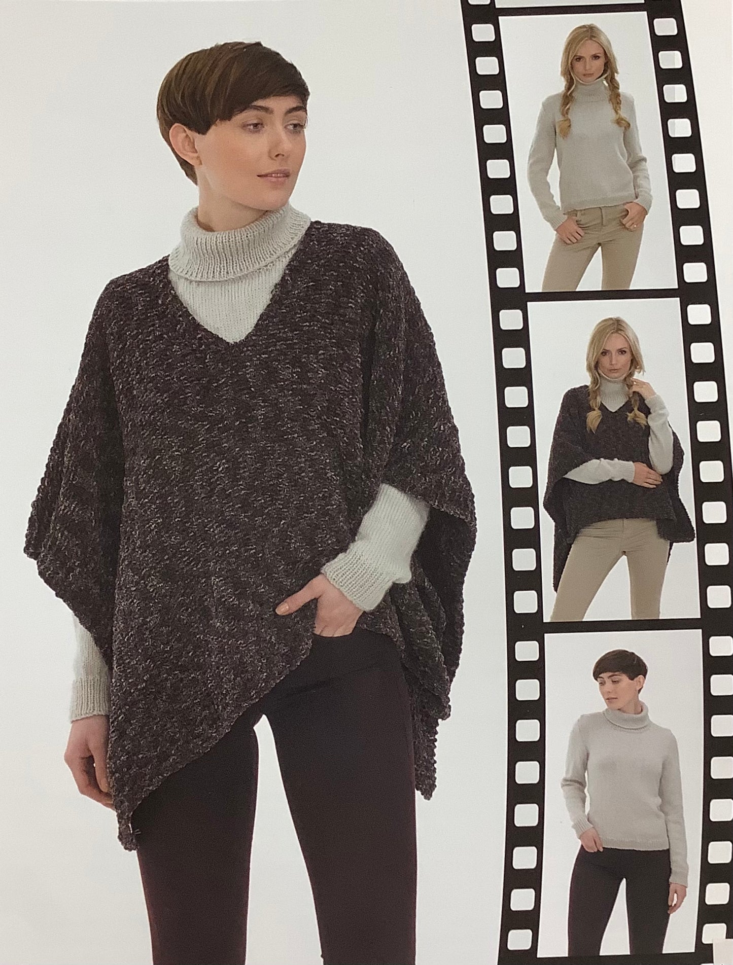 James C Brett - Knit Sweater Pattern Leaflets