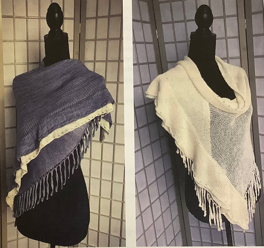 Toye Knits Designs - Before It’s Gone Shawl by Wendy Knit Pattern