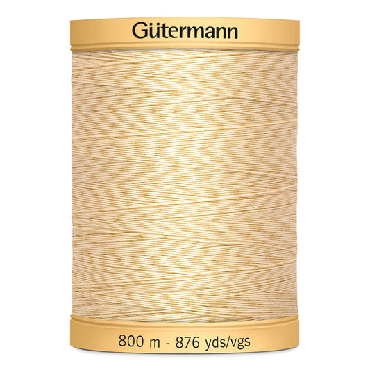 Gütermann-100% Cotton Thread-800m/876y-Oak Tan #928