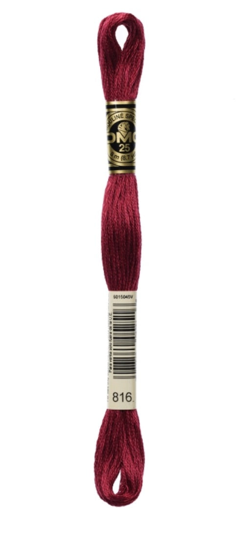 DMC Six Strand Embroidery Floss-100% Cotton-816