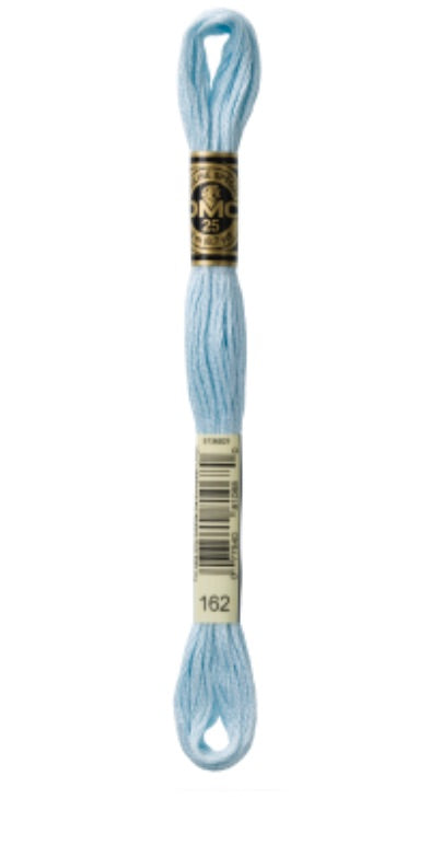 DMC-Six Strand Embroidery Floss-162-8m/8.7y #162