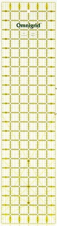 Omnigrid - #1 All Purpose Ruler - 6in x 24in (15.24cm x 60.96cm)