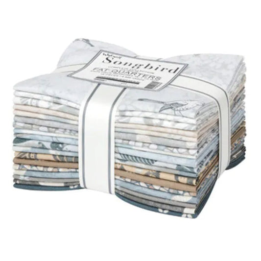 Wishwell-Songbird-Fat Quarter Bundle-18 Precuts-18” x 1/2 WOF Pieces #FQ-1842-18