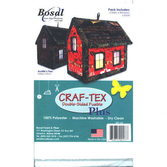 Bosal-“Craf-Tex”-Double Sided Fusible Interfacing-Pack #337-LO