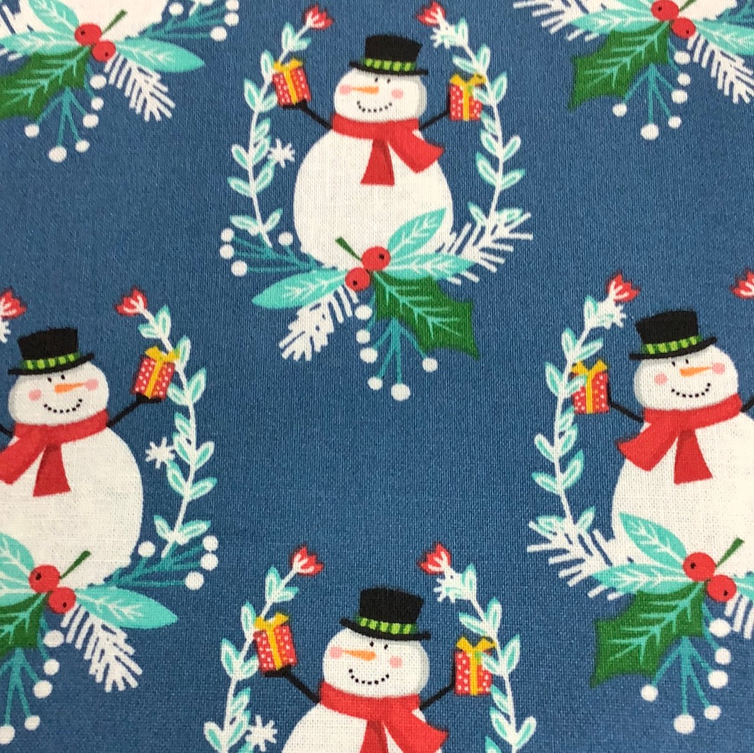 Fabric Creations-Christmas-Snowman With Presents #10090285