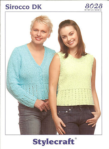 Stylecraft - Top and Cardigan Knit Pattern