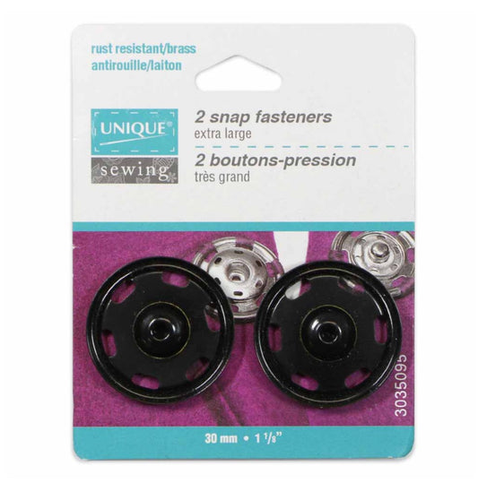 Unique Sewing-2 Snap Fasteners-Extra Large #3035095