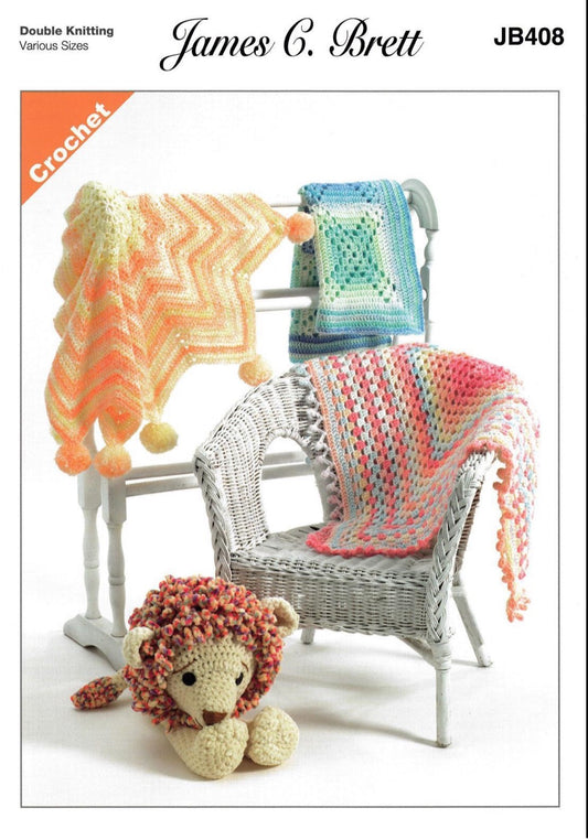 James C Brett - Crochet Pattern Leaflets